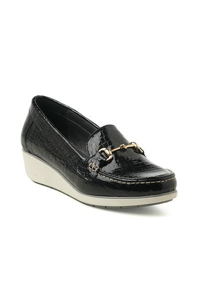 John May Oxford Classic EL-7186 054 JOHN MAY - Pantofi pentru femei/fete de culoare neagră porumb