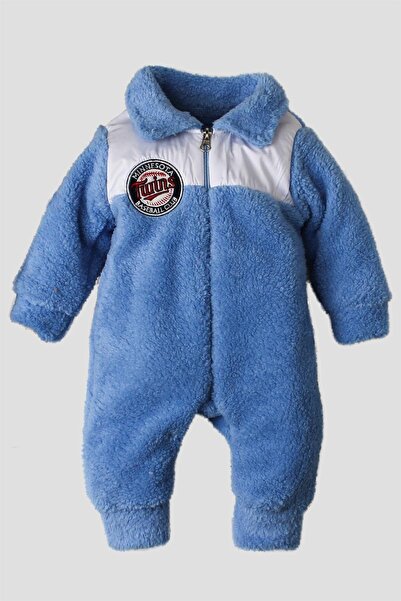 Kidex’s Baby Winter plush welsoft rompers baby rompers