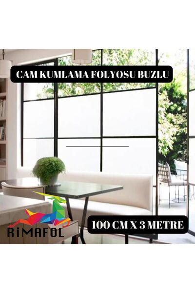 RİMAFOL Rimafol Glass Sandblasting Foil Frosting Glass Film 100Cmx3M