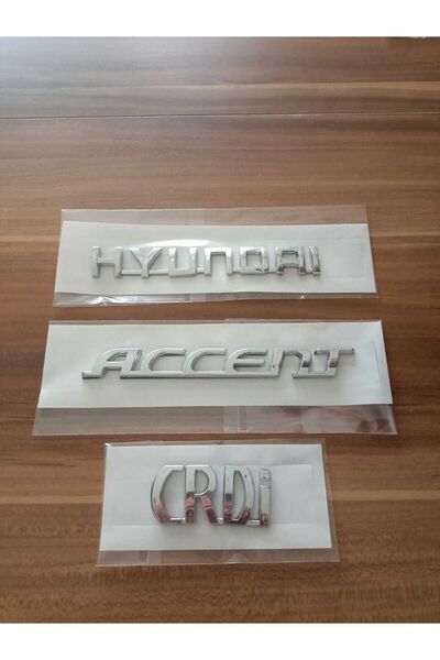 JustSmile Hyundai Accent Crdi Yazı Takım-era Ve Blue Kasa-orjinal Kalite