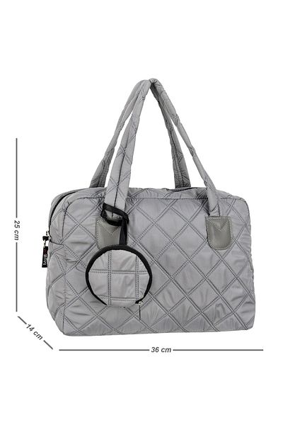 MUBO Comfortable Quilted Shoulder Bag for Women - Sports and Casual Style Solid