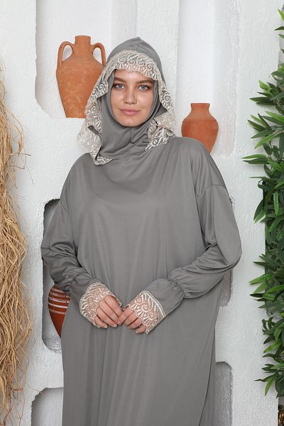 Kutay Collection One Piece - Women's Prayer Dress with Headscarf