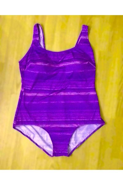 Sunsurf Costum de baie cu model violet marime mari - marimea 50-52-54-56