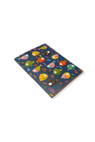 Thinkbook حيوانات حوض السمك - 15x21.5 50 ورقة دفتر صفحة ملون