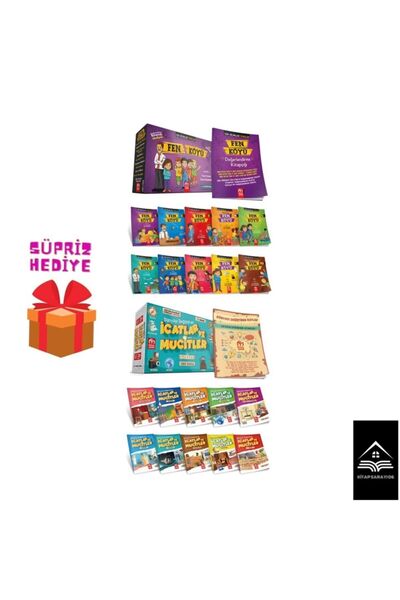 Model Yayınları 3.ve 4.sınıflar Için Fen Köyü Hikaye Serisi + Icatlar Ve Muci...
