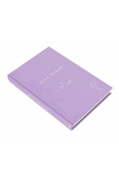 DEFFTER I Write Because / I Am In Love Lined Notebook