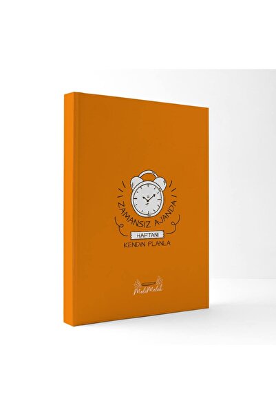 Meli Melek Ceyda Düvenci Melimelek Zamansız Ajanda Orange