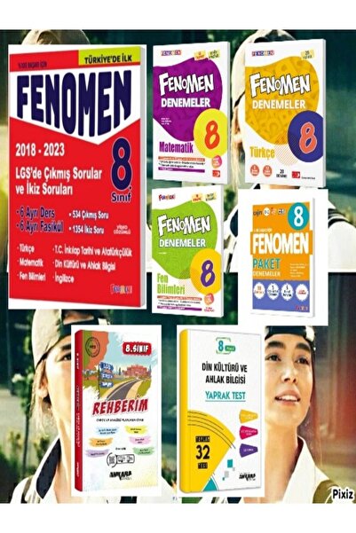Fenomen Yayıncılık Fenomen Yayınları çıkmış sorular ve deneme kitapları (rehb...