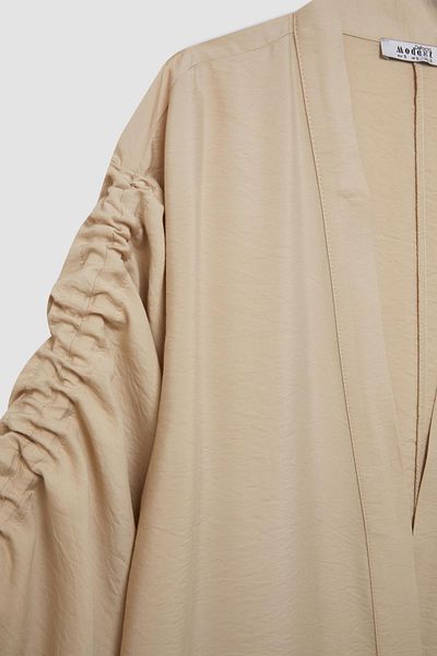 DeFacto Langärmliger Kimono mit entspannter Passform und Chief-Kragen - C9690AX24SM