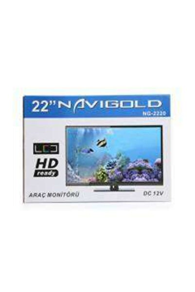 Navigold Araç Içi Led Tv Ekran Tavan Monitör 12 Volt -220 Volt 22 Inç Hd