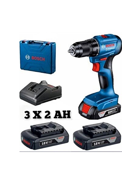 Bosch Gsb 185 Li 3 Akülü x 2 Ah Darbeli Matkap Vidalama