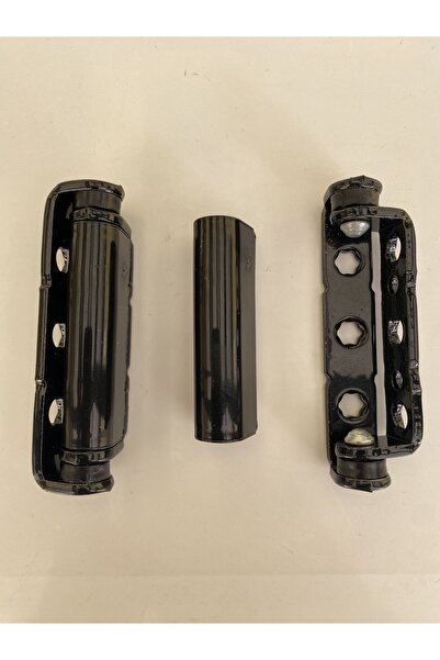 PVC مفصلة معدنية عملية باللون الأسود مقاس 75