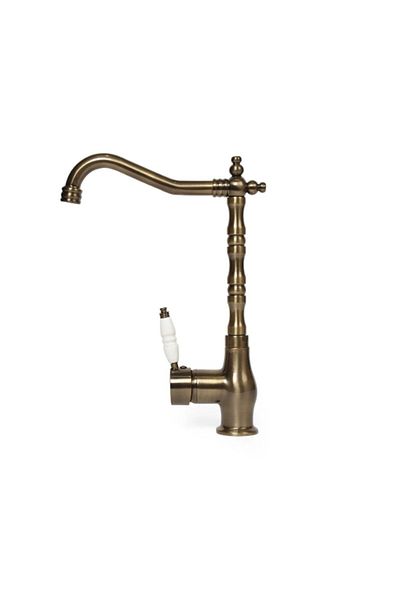yediyapı Rustic Kitchen Sink Faucet - Seven Build Market Antique