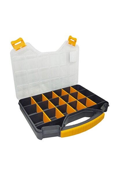 Çeşitli Takım Çantası Organizer 18 Göz Orta Boy Vida Kutusu Balıkçı Çanta