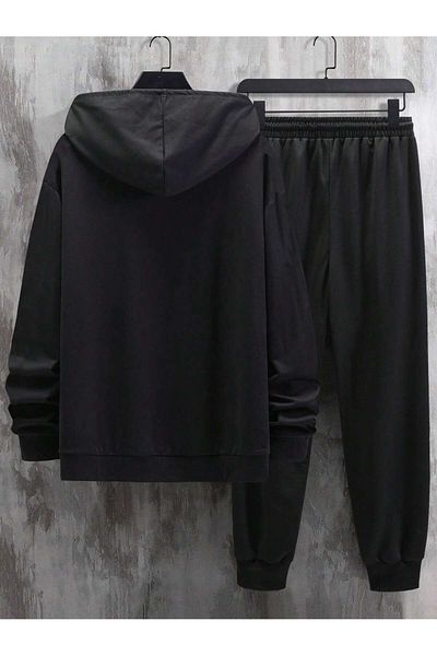 DAXİS Sportwear Company DIGITAL PRINTED UNISEX HOODED SWEATSHIRT TRACK PANTS DAXİS Sportwear Company