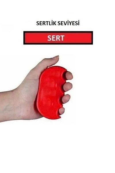ZEYSAN Red Stress Apparatus - Hand Exerciser and Strengthener Physical Therapy