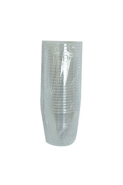 LokmanAVM Luxury Crystal Cup Hard Plastic Tea Coffee Water Vending Cup 180 Ml 25 Li 1 Pack