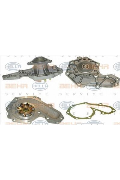 BENDİX Diesel Flash Kango Water Pump - 1.9 F8Q F9Q 7701473365