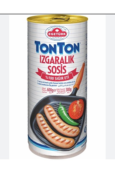 Tonton Egetürkk Izgaralık Sosis 600 gr