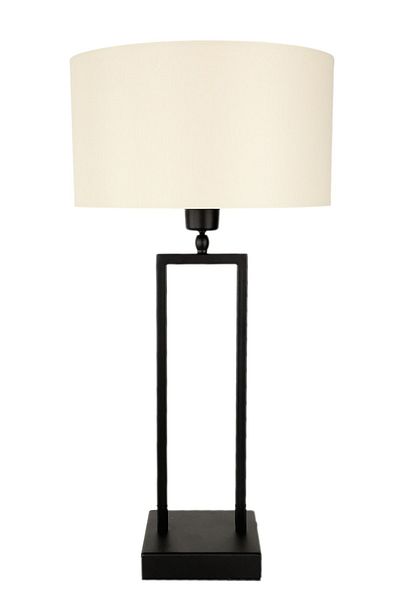 Begüsa Santarino Black Cream Table Lamp - Hat No: 1