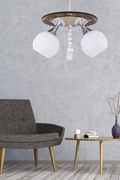 Begüsa Penta 2'li Ceviz Avize