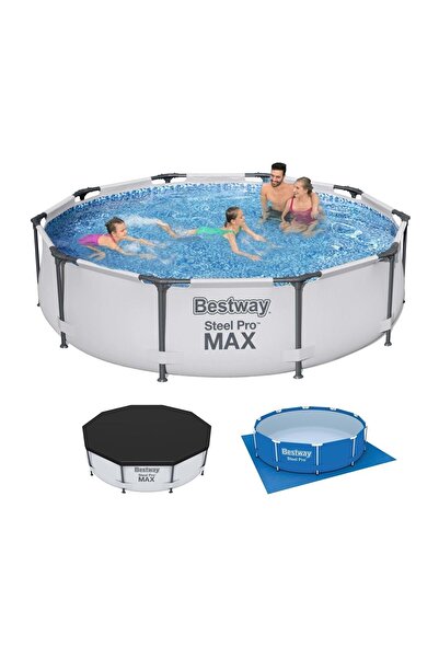 BESTWAY Steel Pro Max Prefabrik Havuz Set Bw452 56406 ( 305 Cm X 76 Cm )