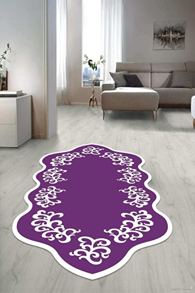 Napoli Home Dijital Baskılı Kaymaz Taban Yıkanabilir Lazer Kesim Salon Halısı Yolluk Nlzr-sd-131