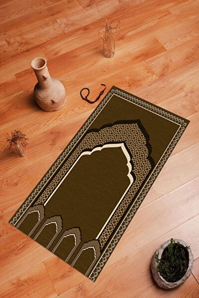 Napoli Home Covoraș de rugăciune digital cu imprimeu anti-alunecare, lavabil ...