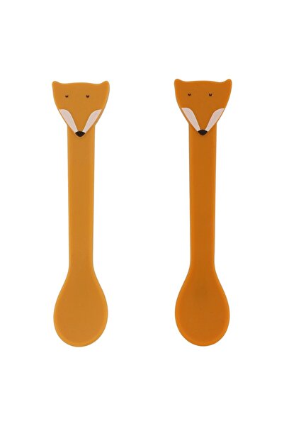 Trixie ملعقة سيليكون MR.FOX - 2 ملعقة سيليكون