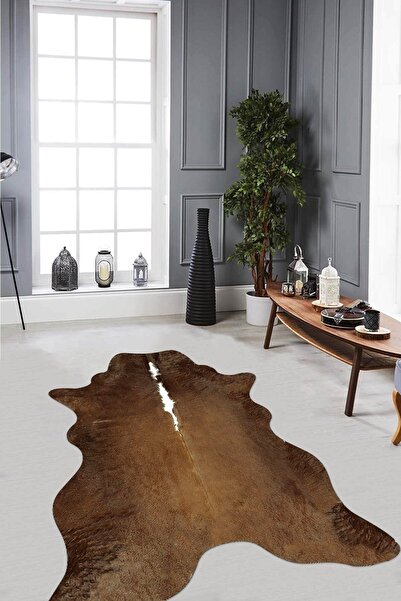 Hey Home Dijital Baskılı Kaymaz Taban Yıkanabilir Lazer Kesim Modern Salon Ha...