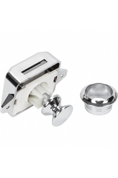 CANEX Karavan Kapı Dolap Çekmece Mobilya Yat Gemi Tekne Kilidi Krom