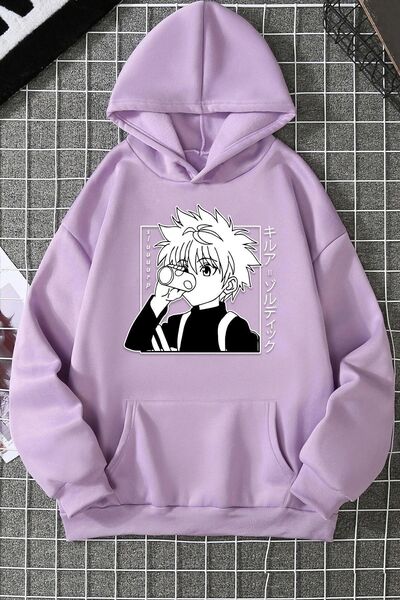 trendypassion Hanorac unisex cu imprimeu Killua Zoldyck