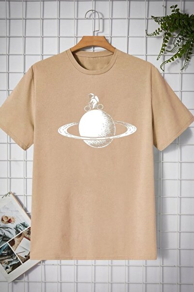 trendypassion Unisex Astronaut Rides T-shirt με στάμπα