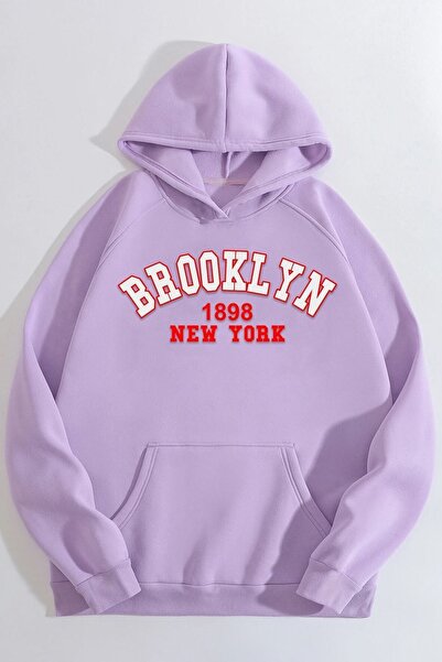 trendypassion Hanorac unisex cu imprimeu Brooklyn