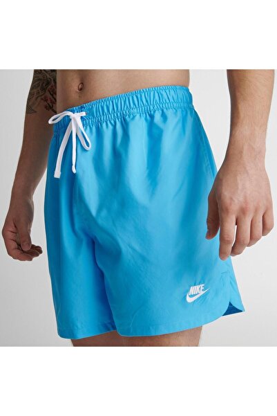 Nike NİKE Club Woven Flow Erkek Mavi Şort