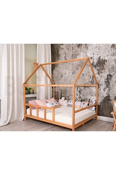 OPPİPO Ahşap Montessori Karyola - Masif Ahşap Karyola - Montessori Çocuk Ve B...