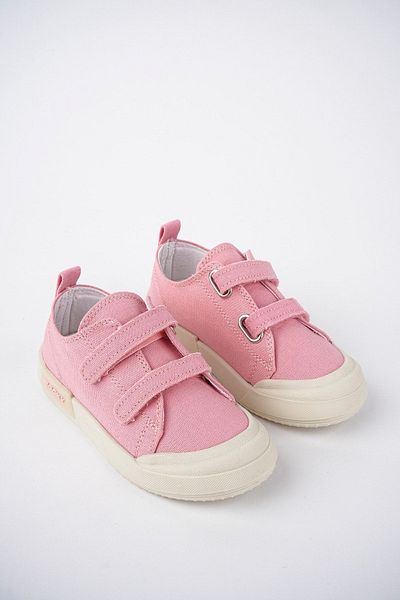 McDark Children's Pink Linen Lighted Orthopedic Sports Shoes