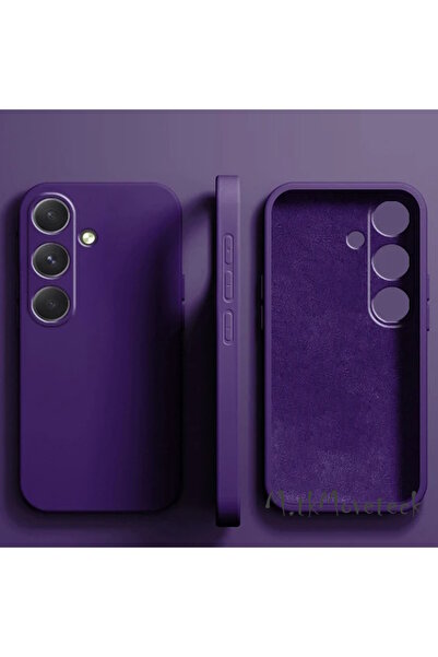 m.tk moveteck Samsung Galaxy A15 Kılıf Lansman Kamera Korumalı içi Kadife Yum...