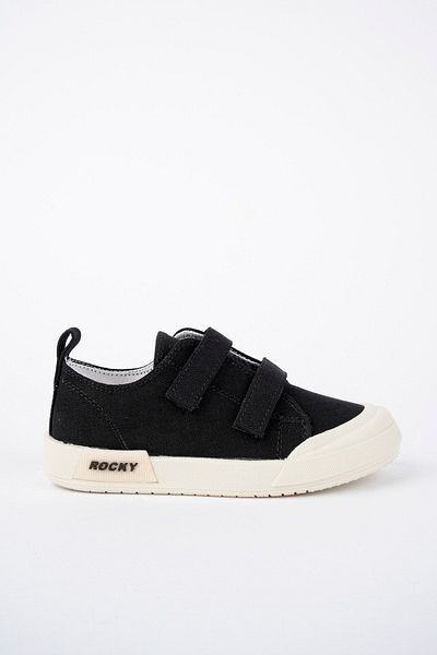 McDark Children's Black Linen Lighted Orthopedic Sports Shoes