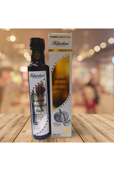 Hekimhan Kabak Çekirdeği Yağı 250 ml Soğuk Press