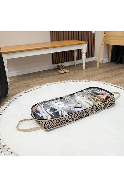 Özlem Toys Stylish Travel Shoe Bag with Handles