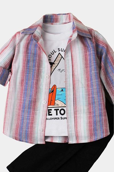 Kidex’s Baby Baby Boy with shirt Bottom Top suit