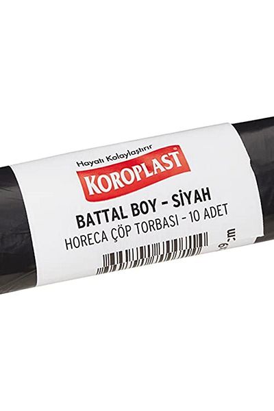 Koroplast Horeca Battal Black Trash Bag 1 Pack (1 X 20 Pieces) Category: Baby Detergent