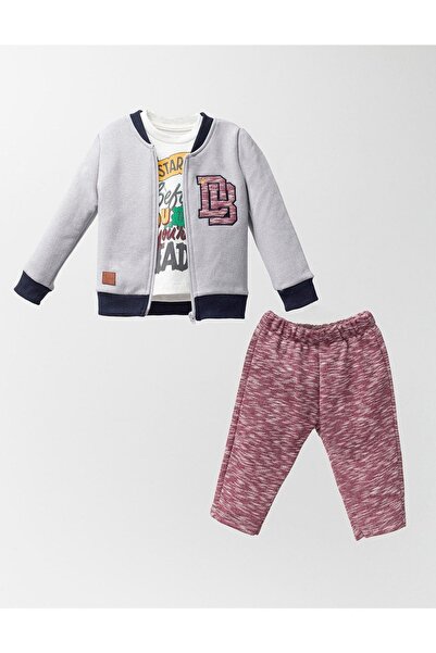 Kidex’s Baby Embroidered Baby Boy 3 Piece Set