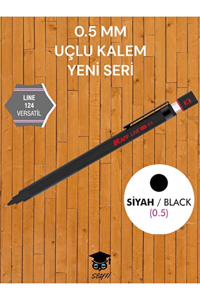 SEYFİKİRTASİYE Raff Line 124 0.5 Mm Uçlu Kalem Yeni Seri Versatil Kalem 0,5 M...