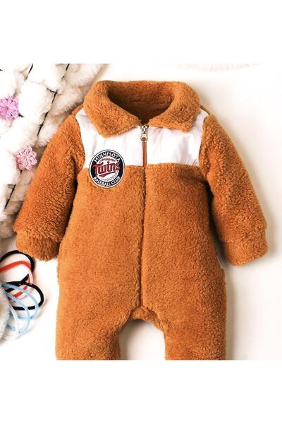 Kidex’s Baby Winter plush welsoft rompers baby rompers