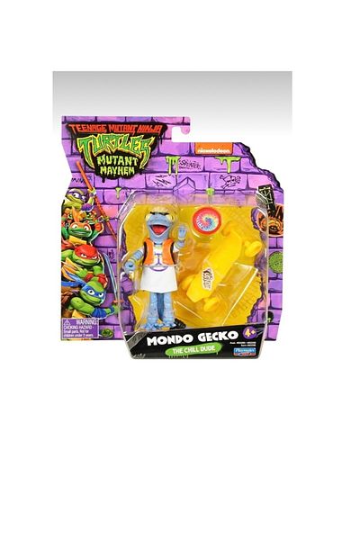 GIOCHI PREZIOSI Mondo Gecko - Ninja Turtles Action Figures