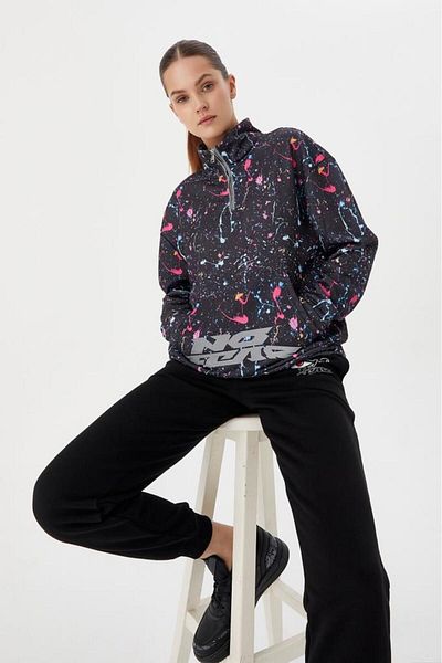 No Fear Hanorac de damă Crop Tie Dye 72524