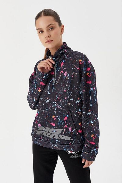 No Fear Hanorac de damă Crop Tie Dye 72524