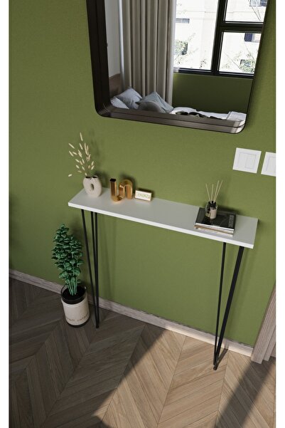 Dekorza Beyaz Raf -Petek Üstü Dresuar 80cm (60 ve 70 Petekler için uygundur)